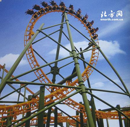悬挂式过山车