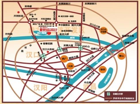 武汉市盘龙城开发区正式开通了罗纳河谷