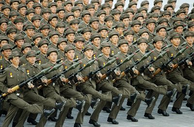日本媒体称朝鲜国庆阅兵仅有约8000民兵