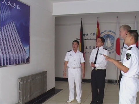 大连舰艇学院举行第一届海军国际学员周活动