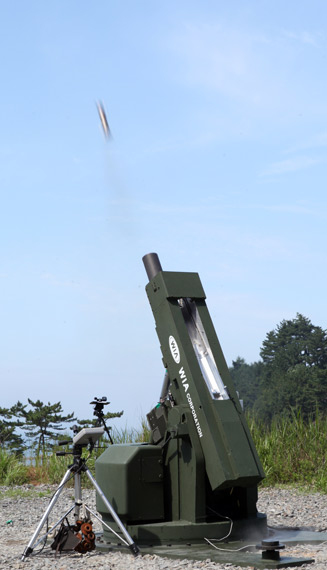 韩国国产最新型120毫米数字化迫击炮