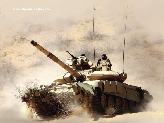 印度陆军已经得到俄罗斯授权，自行生产千辆T-90S主战坦克