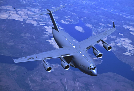 美制C-17A环球霸王战略运输机