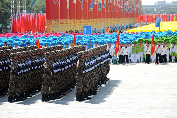 资料图:新中国成立60周年阅兵式