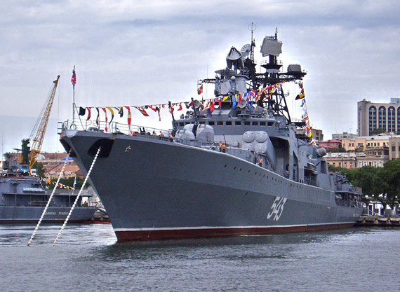 俄罗斯海军将利用吉布提港口打击海盗(图)