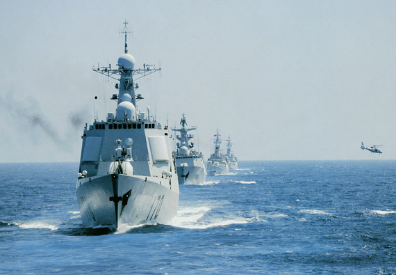 日本称中国海军实力日渐强大已超越海上自卫队