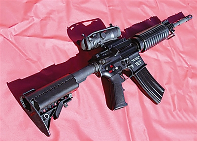 世界著名枪族集锦 美国M16系列自动步枪