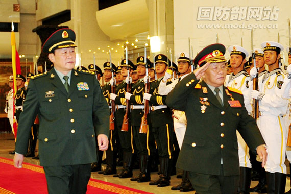 梁光烈与老挝高官会谈 老方称坚定对华友好政策