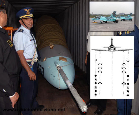 中国帮助玻利维亚空军组装6架K-8教练机(图)