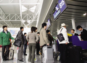 天津机场年客流量首破800万 正班航线77条|天