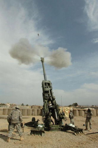 印度陆军评估试验评估美国m777式155毫米榴弹炮