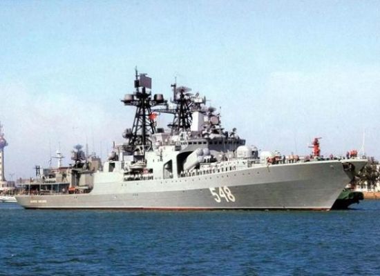 资料图:潘杰列耶夫海军上将号驱逐舰