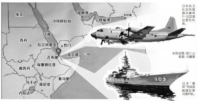 日本在亚丁湾咽喉建基地 可监控中国护航编队