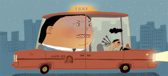 出租车司机遇骗局 载到目的地发现乘客是假人