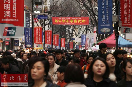 韩媒：中国游客对韩国满意度低再访问率仅25%