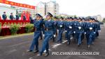 广空雷达旅举行阅兵式迎接建国60周年