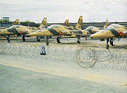 南越装备百架F-5战机