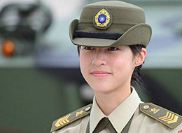 台湾省美女宪兵太秀气