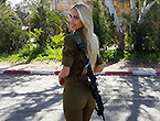 以色列超模女兵臀形真棒