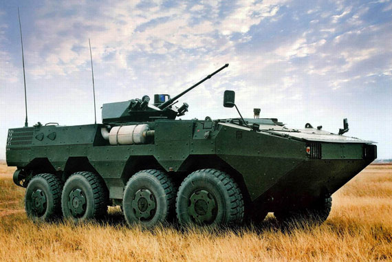 图文国产最新型8x8步兵战车