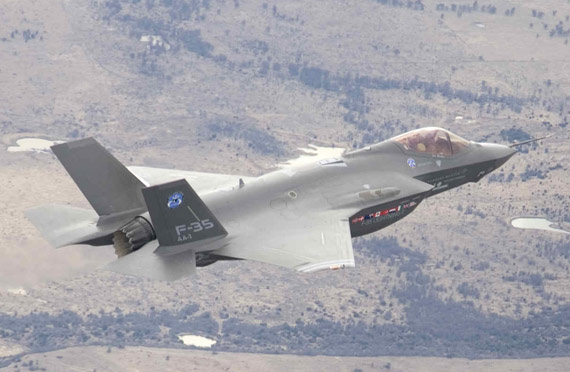 图文:空军基本型F-35A战机已完成数十次飞行