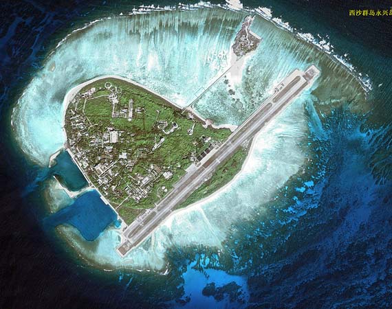 图文：文章称中国可将永兴岛机场作为战机补给基地