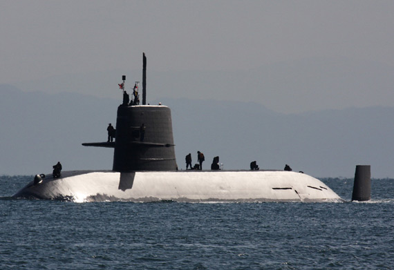 图文：日本海上自卫队最新型苍龙号AIP潜艇