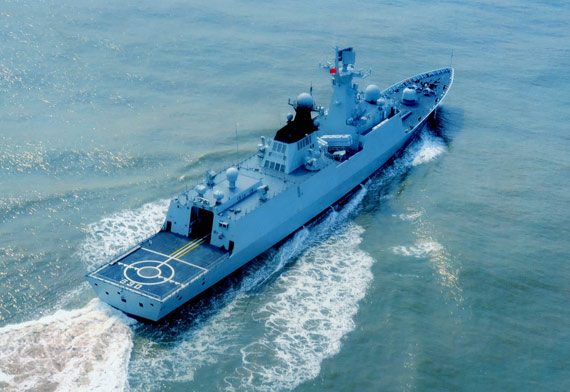 图文:目前中国正在建造最新型054B型护卫舰