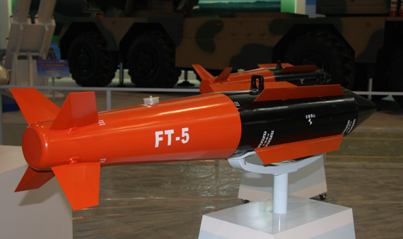 图文：FT-5是一款无人机专用型精确制导炸弹