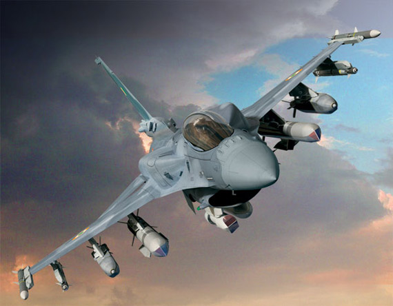 美国推出的印度版本F-16N多用途战机