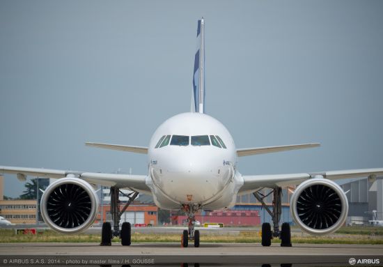7月1日,首架空客a320neo飞机成功下线,世人瞩目的空客a320neo系列飞机