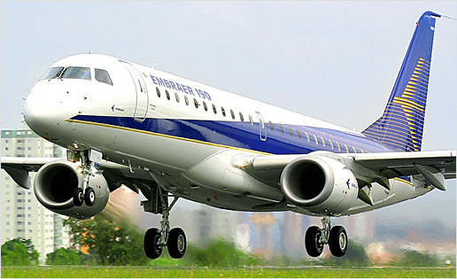 巴西航空工业公司向flybaboo交付首架e190飞机