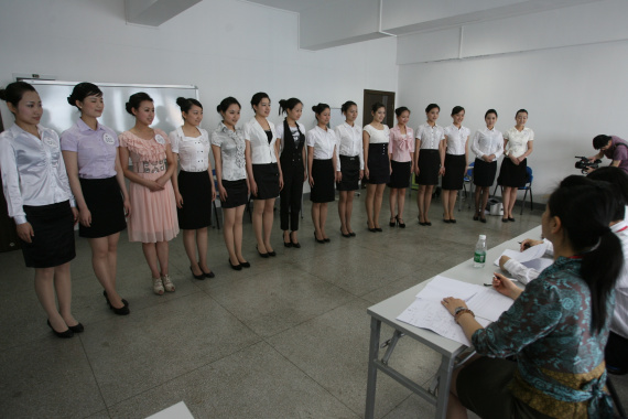 第五届空姐新人秀广州选区进入专业复试阶段