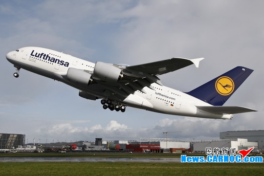 空客交付今年第10架A380　计划全年交付20架