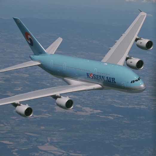 大韩航空A380成功首航