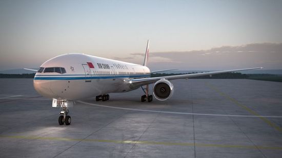 新华网北京8月31日电 (记者林红梅) 中国内地引进的首架波音777新型