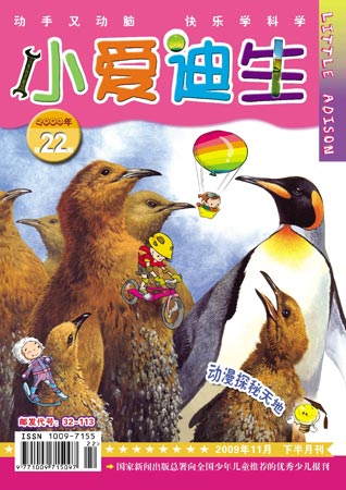 《小爱迪生》09年11月封面(图)