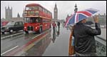 rainy day in London