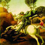 勇士乔治战胜恶龙解救公主 勇士乔治战胜恶龙解救公主