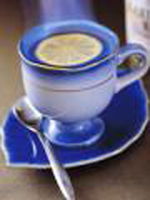Warm coffee