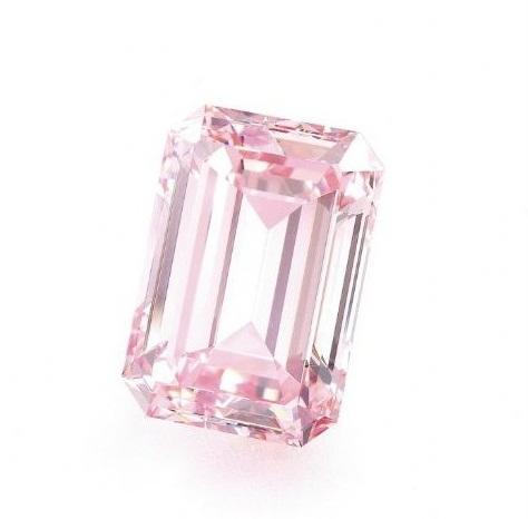 .23¿ËÀ­·½ÐÎÅ¨²Ê·ÛºìÉ«VVS2×êÊ¯ £­ ¡°ÍêÃÀ·Ûºì¡±(The Perfect Pink)¡£