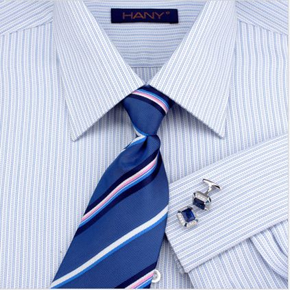 HANY法式叠袖-伯灵顿蓝120支 HANY法式叠袖-伯灵顿蓝120支