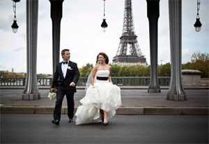 奢华婚礼策划师吸引名流来到巴黎