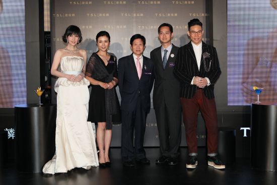 周慧敏苏永康携手TSL谢瑞麟 诠释夺目珠宝时