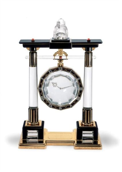 Large Portique Mystery Clockӱǰ裬1923ꡣƽ𡢰׽ˮɺ觡´ɡõ廨ʯ