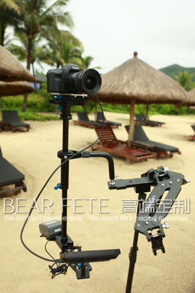 三亚海边浪漫婚礼① 海滩仪式搭建篇(3)