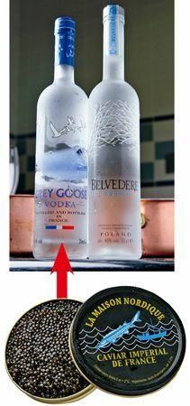 Oscietraӽ㣬иԣ߱ಷafter taste־ãѹ䷨Grey GooseؼӲƥ䡣