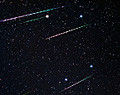 Trajectories of meteors