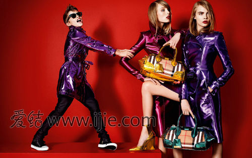 贝克汉姆二公子罗密欧代言BURBERRY