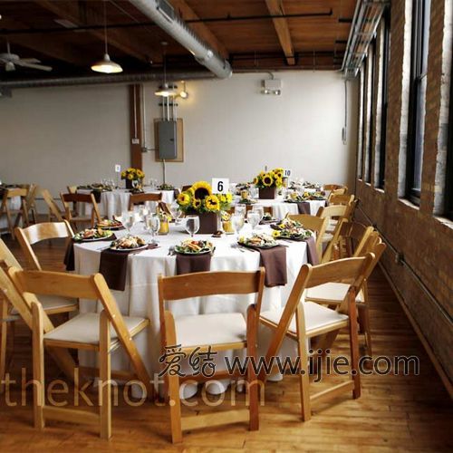 工厂里开出向日葵 工厂中的向日葵主题婚礼(2